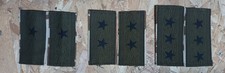 set of three pairs, general rank, Romanian army desert camouflage support picture
