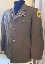 Pre WWII US Army m1926 Spec 8-31B Service Coat 1st Cavalry Regt, 7th CAV BDE picture