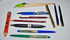Great Lot 11 Vintage Pens Many Designs picture