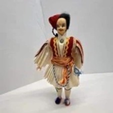 Vintage Greek Soldier Doll picture