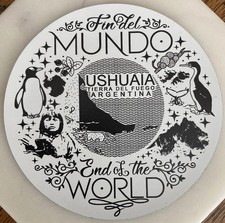 Ushuaia Tierra de Fuego Argentina Refrigerator Souvenir Magnet “End of the World picture