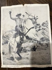 Vintage Jack Randall Monogram Western St Publicity Photo Cowboy Horse Autograph picture