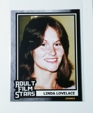 LINDA LOVELACE ADULT FILM STARS CUSTOM ART CARD WITH BACK picture