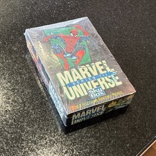 Skybox 1992 Marvel Universe Series III Sealed Box 36 Cards Spider-Man Hologram picture