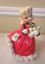 Napco Christmas Girl Shopper Bloomer Spaghetti 5