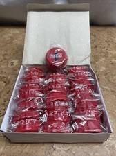 Wholesale Lot 24 Coca Cola Pencil Sharpeners 1999 Advertising NOS Coke Soda JD picture