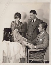 Unknown Actress + Unknown Actor (1920s)❤️ Vintage Silent Film Photo K 510 picture