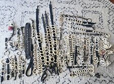 VTG Horse Harness Line Spreaders Rein Separator Tack Lot w/ Celluloid Rings MISC picture