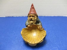 Rare Tom Clark Gnome Olin in Blue Coat w/ Seashell 1981 picture