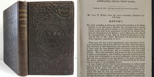 1861 antique NATIVE AMERICAN INDIAN HISTORY trust bonds FRAUD house of reps picture
