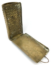 Champion Brass Pocket Nutmeg Grater Made In USA Antique 1900s picture