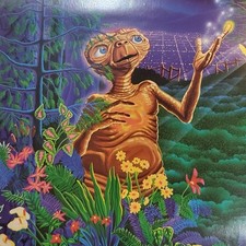 1992 E.T limited lithograph movie poster 36