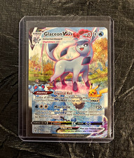 Pokémon Glaceon VMAX Alt Art 209/203 + Hits Lot | Factory Print Defect picture