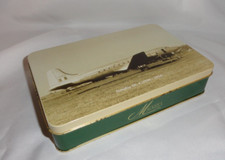 Vintage Collectible Hinged Tin ALITALIA Airlines ITALY Full Complementary Items picture
