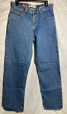 Vntg Levi's 550  100% Cotton Relaxed Fit Tapered Jeans Pants Men's Blue W32 L 32 picture