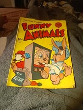 Fawcett's Funny Animals #79 Golden Age Comics 1953 Hoppy The Shazam Marvel Bunny picture
