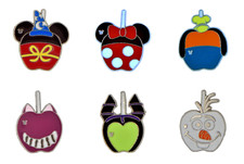 Character Candy Apples Collection 6 Specific Disney Park Trading Pin Set ~ New picture