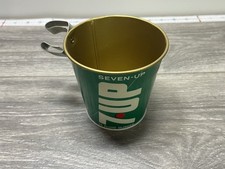 Vintage Cheinco 7UP Lawn Chair Clip on  Bucket Ashtray Drink Holder  picture