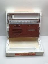 Vintage USSR Radio Rossiya 303 Soviet Transistor Receiver Unused In Box 1980s picture