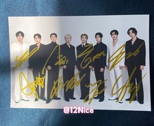 SALE ATEEZ ateez Group Autographed Signed Photo 4*6 K-POP Collection 2025A #Nice picture