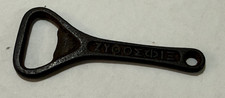 Vintage Greek ΖΥΘΟΣ ΦΙΞ Taverna Fix Hellas Beer Cast Iron Bottle Opener picture