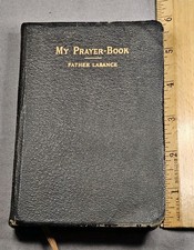 Vintage 1944 My Prayer Book Fr Lasance Prayer Book Religious Christian D21 picture