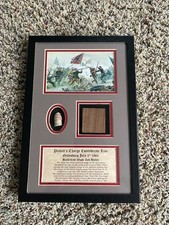 Gettysburg Artifacts Pickett’s Charge Confederate Line Battlefield Wood an NM picture