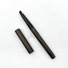 VTG Waterman 12 Eyedropper Fountain Pen Brown Rubber (No Nib) AS IS picture