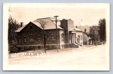 J87/ Hollidays Cove West Virginia RPPC Postcard c1910 Presbyterian Church 344 picture