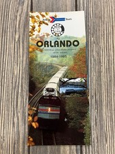 Amtrak Dial-A-Tour Brochure 1984-1985 Orlando Rail Fare Details Vintage Collecti picture