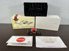 COCA-COLA MATCHBOX COLLECTIBLES 1955 FORD THUNDERBIRD w/COA & ORIGINAL BOX picture