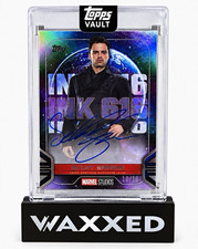 Topps 2026 Marvel Vault INK-616 Bucky Barnes Sebastian Stan Auto 10/10 OMEGA picture