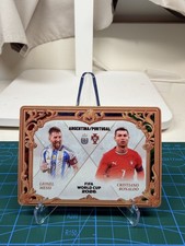 Panini Kayou 2026 Soccer Lionel Messi Cristiano Ronaldo Dual Card Foil CR7 NM picture