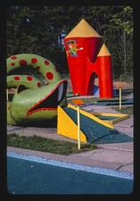 Charlotte North Carolina 1982 Sir Goony Golf Snake and Tower Mini Golf picture