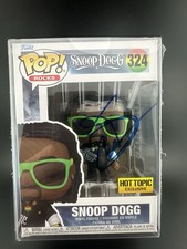 SNOOP DOGG SIGNED FUNKO POP HOT TOPIC EXCLUSIVE FIGURE #324 BECKETT COA picture