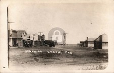 1909 Main Street Groom Texas Mailed RPPC Photo Postcard COPY picture
