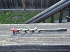 Irwin brace auger bit #13 NOS USA Carpenters tool 13/16