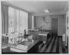 Hempstead Long Island NY 1950s Central Nassau Medical Group Lab Interior picture