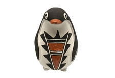 Acoma New Mexico Hand Painted Ceramic Pueblo Folk Art Penguin picture
