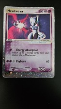 Pokémon Mewtwo EX TCG Holo Ultra Rare Card Ruby and Sapphire 101/109 picture