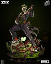 Joker Laughing Legacy Edition  1/6 Resin Statue  Unpainted DC Villain Display picture