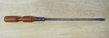 Vintage Champion 25 Inch Screwdriver Large Wood Handle Machinist Tool Crisp Tip picture