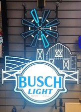 Agriculture Windmill Farm Beer  Vivid LED Neon Sign Light Lamp Dimmer picture