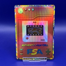 FSA Pokemon Authentic Film Cell: Mew And Mewtwo Arena Battle Holo Card picture