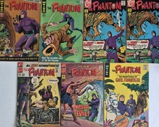 THE PHANTOM Lot (6) #18-54* VF FN 1966 Frank McLaughlin Silver Bronze Age picture