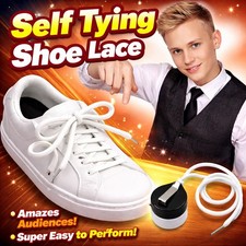 Self Tying Shoe Laces Trick - Self Working Illusion - Easy to Do Magic Tricks picture