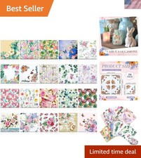 20 Unique Vintage Floral Napkins - Decorative Touch for Celebrations, 6.5 Inch picture