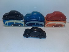 Vintage Avon Volkswagen Beetle Bottle Lot of 4: Windjammer Wild Country Boxed picture