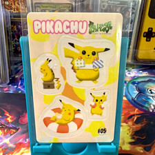 Pikachu Fancy Graffiti Bandai Sealdass Pokemon Card #05 1998 Japanese picture