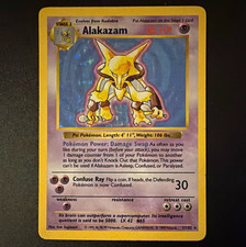 Pokémon Base Set Alakazam Holo 1/102 (1999) Wizards of the Coast picture